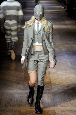 Illustration for article titled Preppy-fetish runway fashion would be perfect Venture Bros. henchmen wear